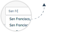 Select cities and regions to compare